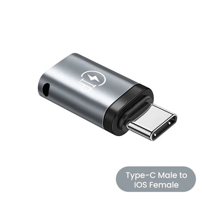 USB Cable Converter Lightning to USB-C Adapter