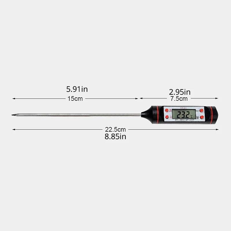 Digital Kitchen Thermometer – Accurate Temperature for Perfect Cooking! - Alyando