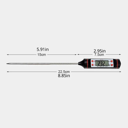 Digital Kitchen Thermometer – Accurate Temperature for Perfect Cooking! - Alyando