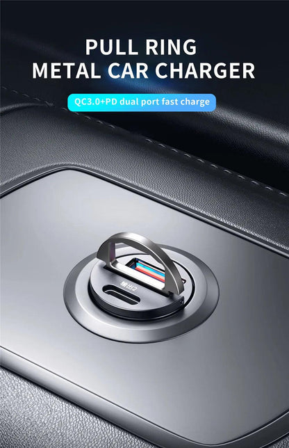 200W PD QC Fast Charging Car Charger – Power On the Go! - Alyando