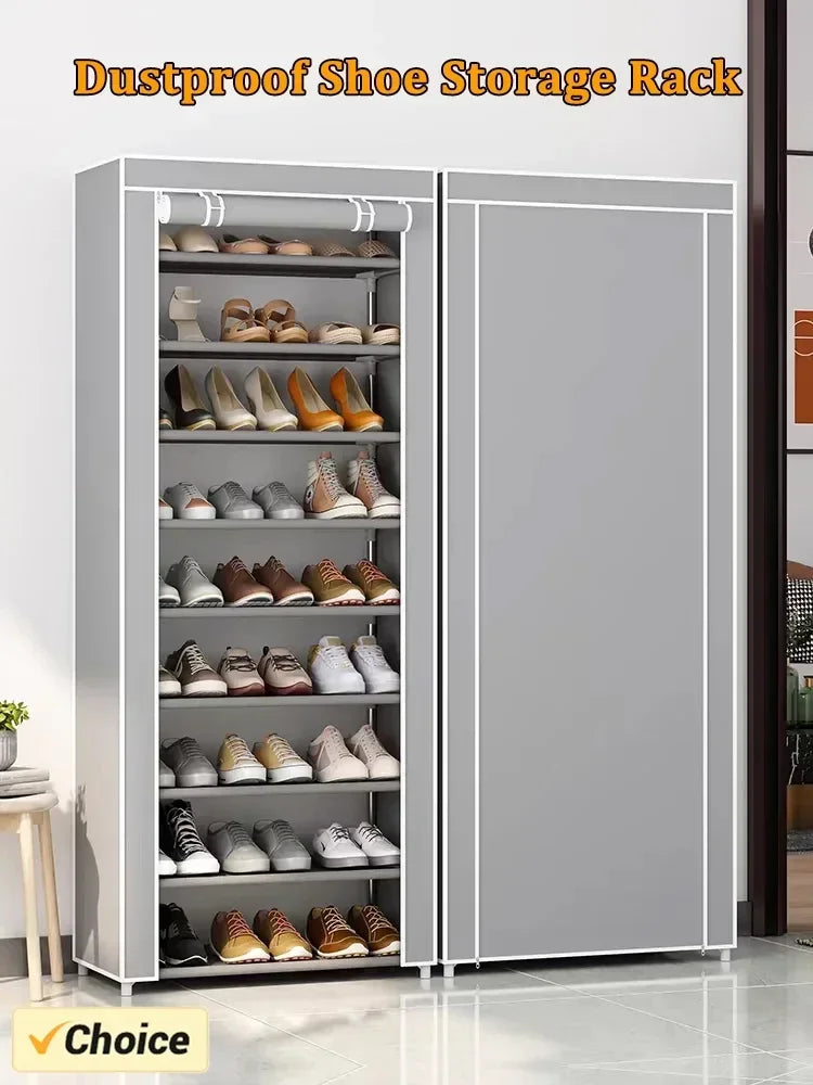 Dustproof Multilayer Shoe Storage Cabinet