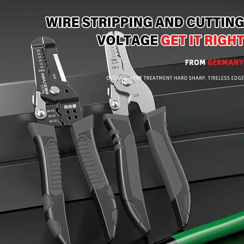 Professional Electrician Wire Tool – Crimp, Cut, and Strip with Ease! - Alyando