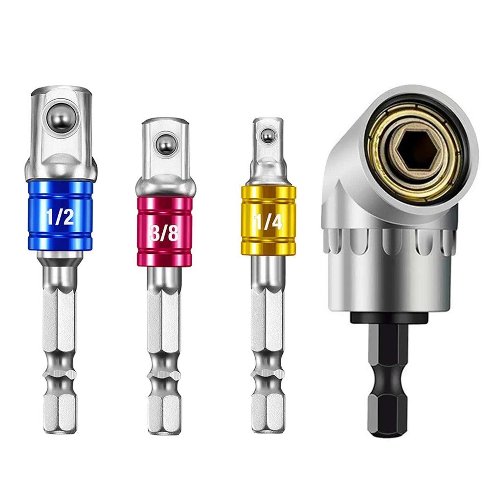 105° Angle Socket Adapter Set – Precision Power Tool Extension! - Alyando