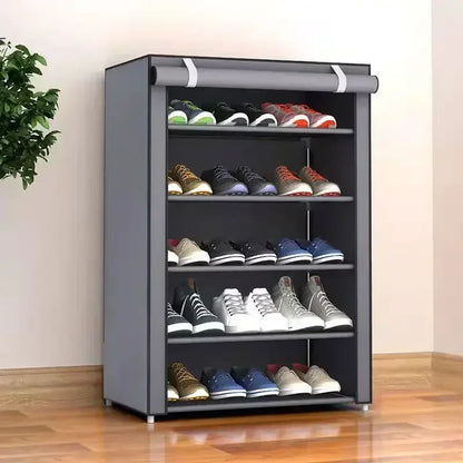 Dustproof Multilayer Shoe Storage Cabinet