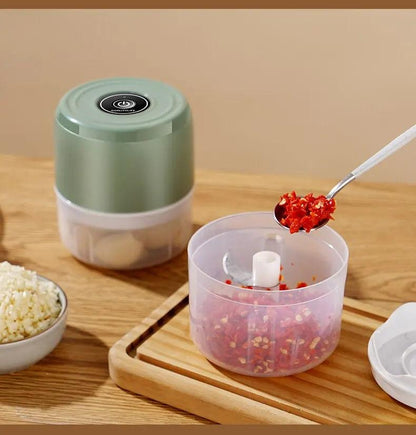 Electric Mini Food Chopper – Chop, Grind, and Crush with Ease! - Alyando