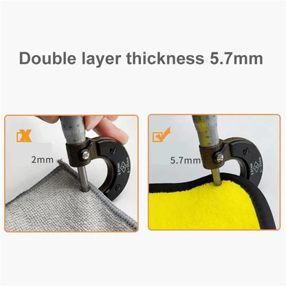 Microfiber Cleaning Towels (1/2/6pcs)