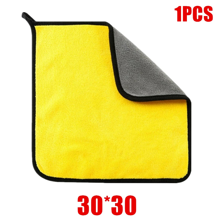 Microfiber Cleaning Towels (1/2/6pcs)