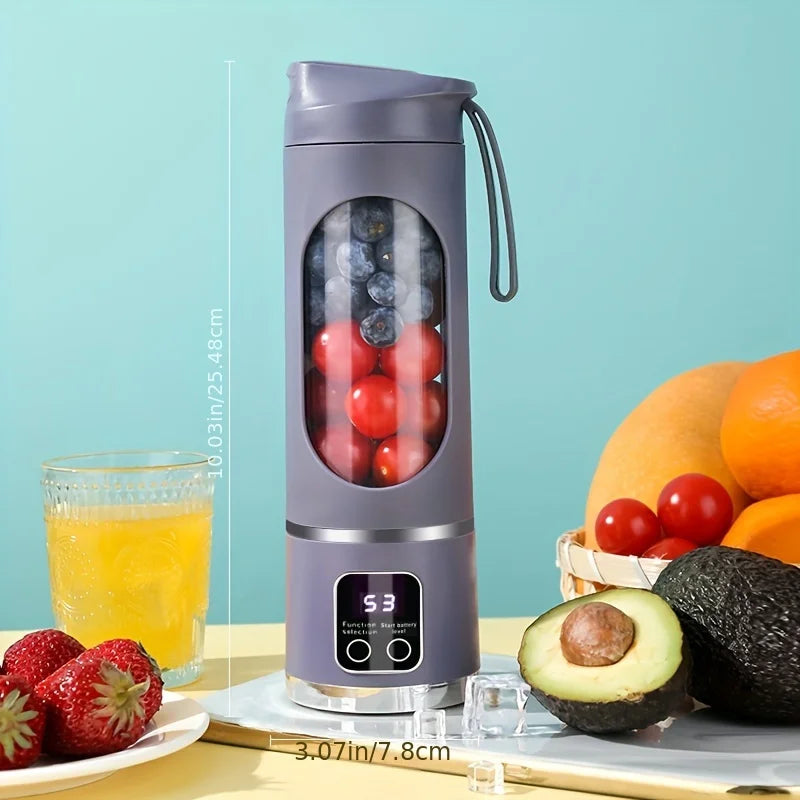 450ml Portable Juicer with LED Digital Display