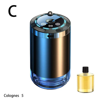 Car Fragrance Humidifier with Digital Display