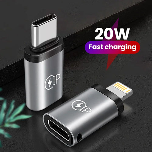 USB Cable Converter Lightning to USB-C Adapter