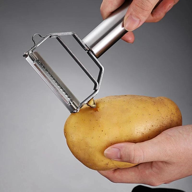 Multifunctional Kitchen Peeler – Slice and Shred with Ease! - Alyando