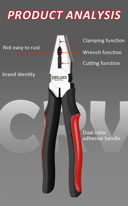 DELIXI Electric Wire Pliers – Precision Cutting & Clamping! - Alyando