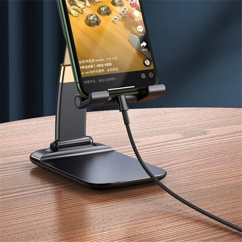 Foldable ABS Desktop Phone Stand