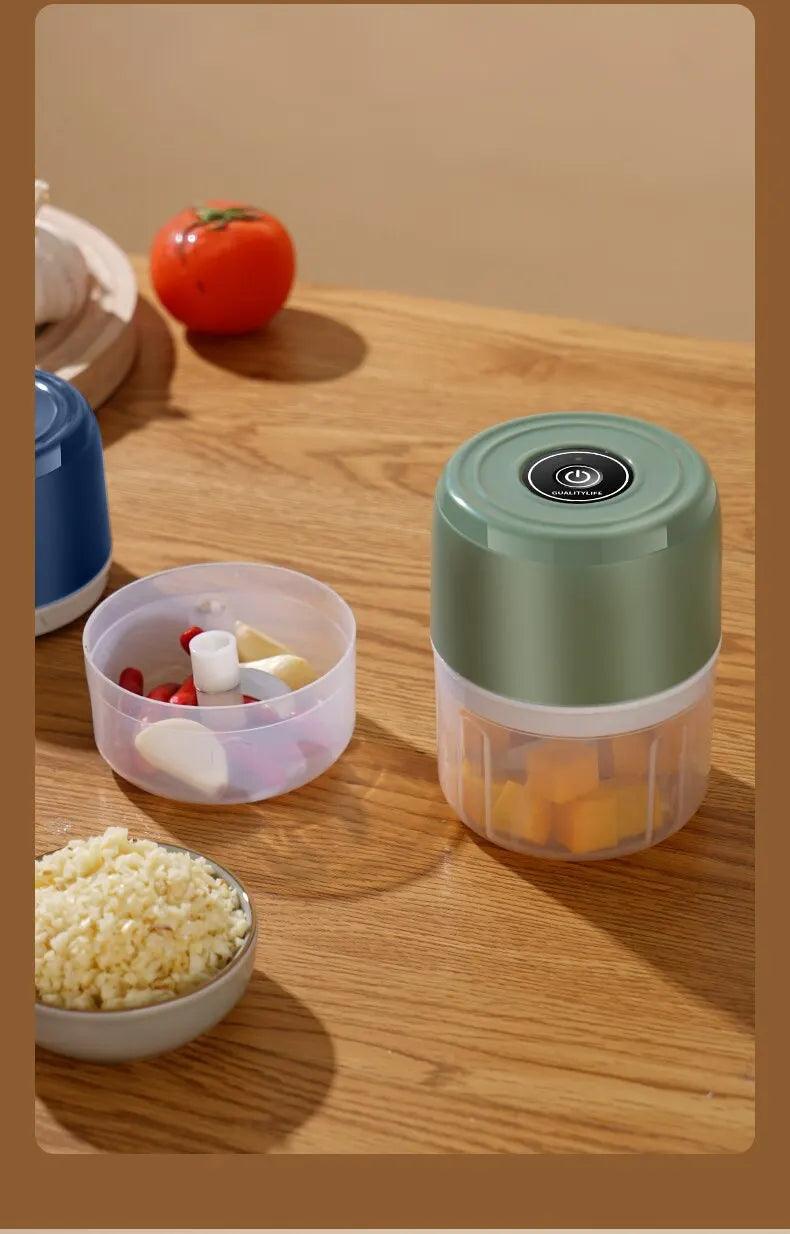 Electric Mini Food Chopper – Chop, Grind, and Crush with Ease! - Alyando