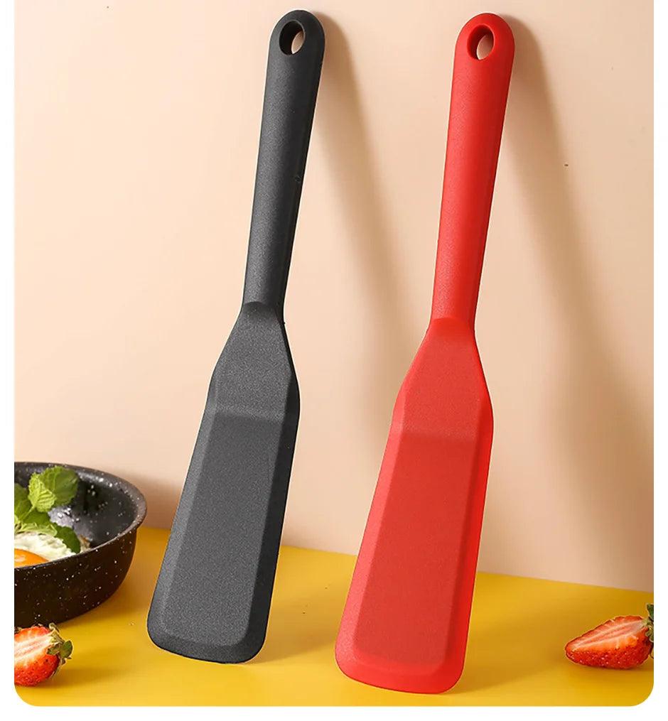 7-Color Silicone Frying Shovel – Non-Stick and Multi-Purpose! - Alyando