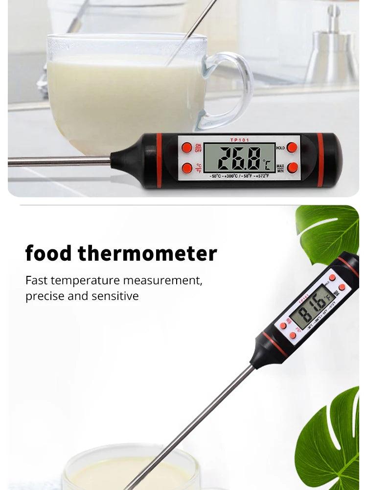 Digital Kitchen Thermometer – Accurate Temperature for Perfect Cooking! - Alyando