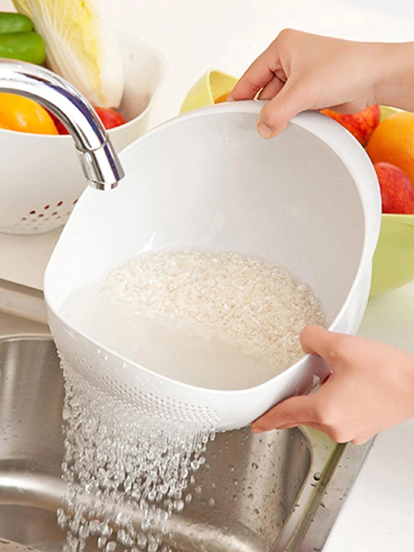 All-in-One Drain Basket – Wash, Rinse, and Organize - Alyando