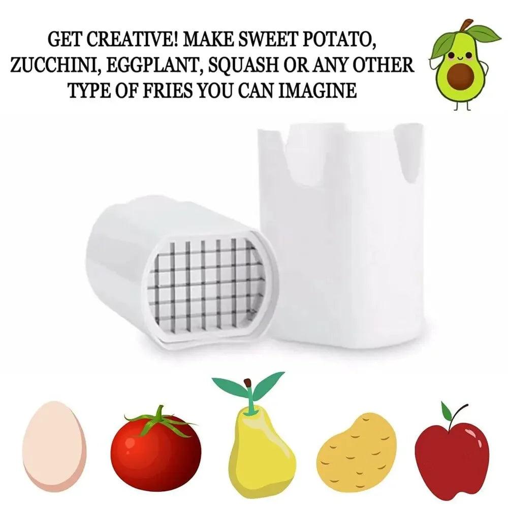 French Fry Cutter – Slice Potatoes in Seconds! - Alyando