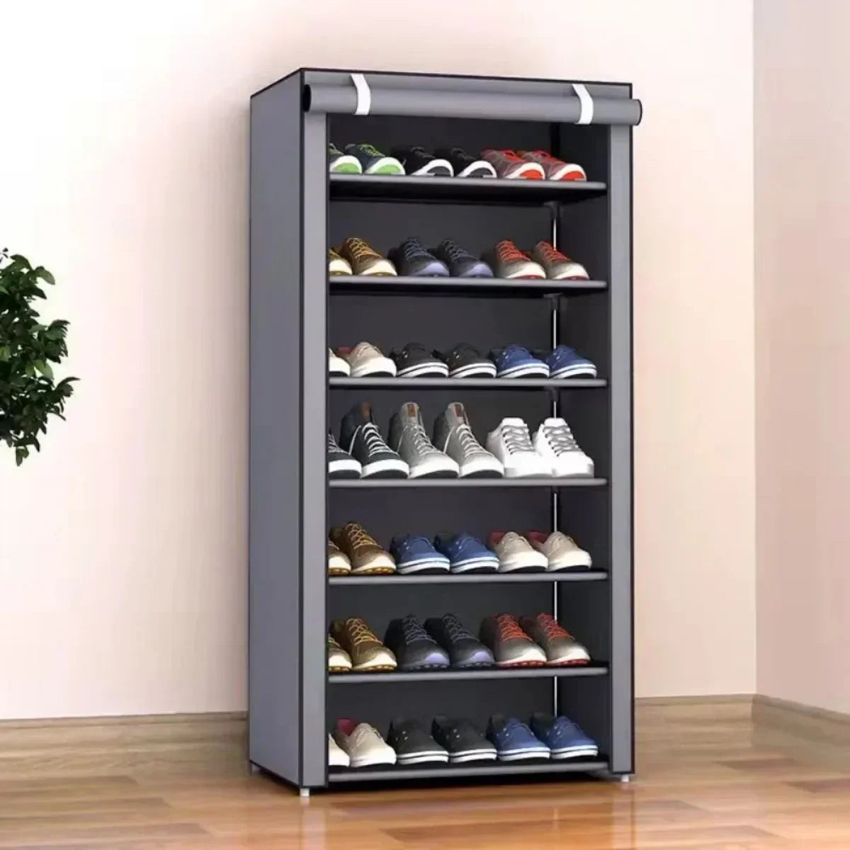 Dustproof Multilayer Shoe Storage Cabinet