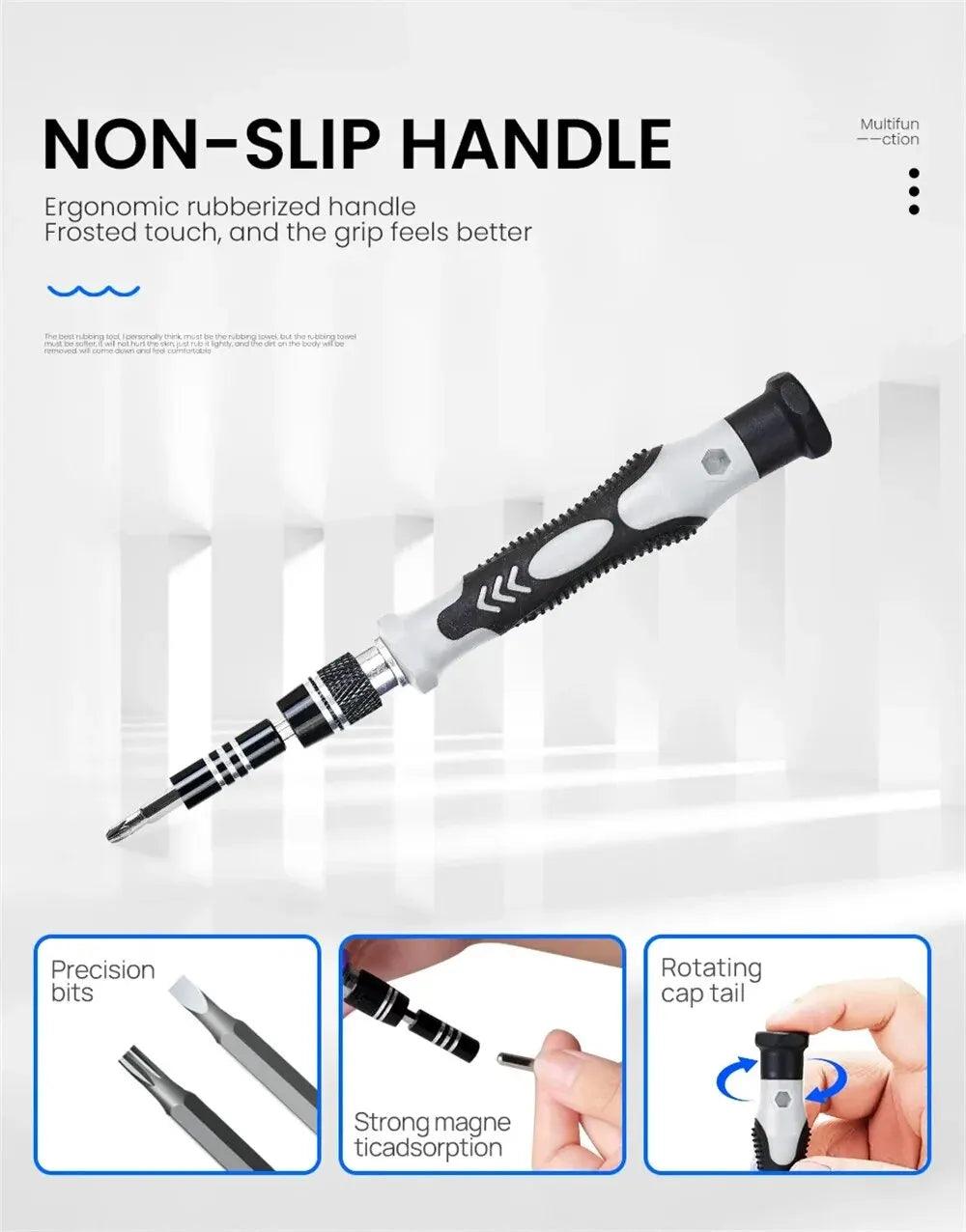 115-in-1 Precision Electronics Screwdriver Set – Professional Repair Kit! - Alyando