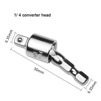 360° Rotatable Electric Drill Socket Adapter Set – Power & Precision! - Alyando