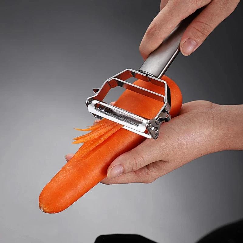 Multifunctional Kitchen Peeler – Slice and Shred with Ease! - Alyando