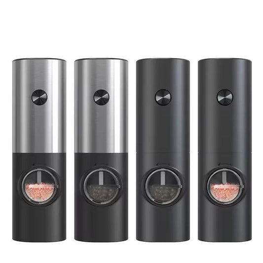 Electric Salt & Pepper Grinder Set – Season with Ease! - Alyando