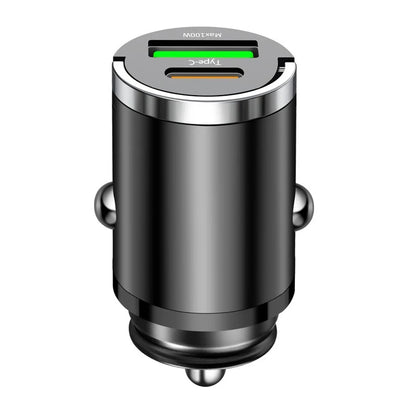 100W USB Car Charger with Type-C Fast Charging