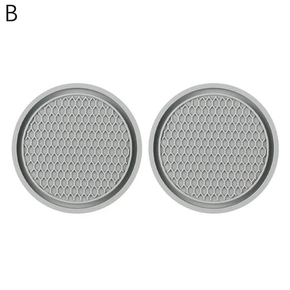 2pcs Non-slip Car Water Cup Pads