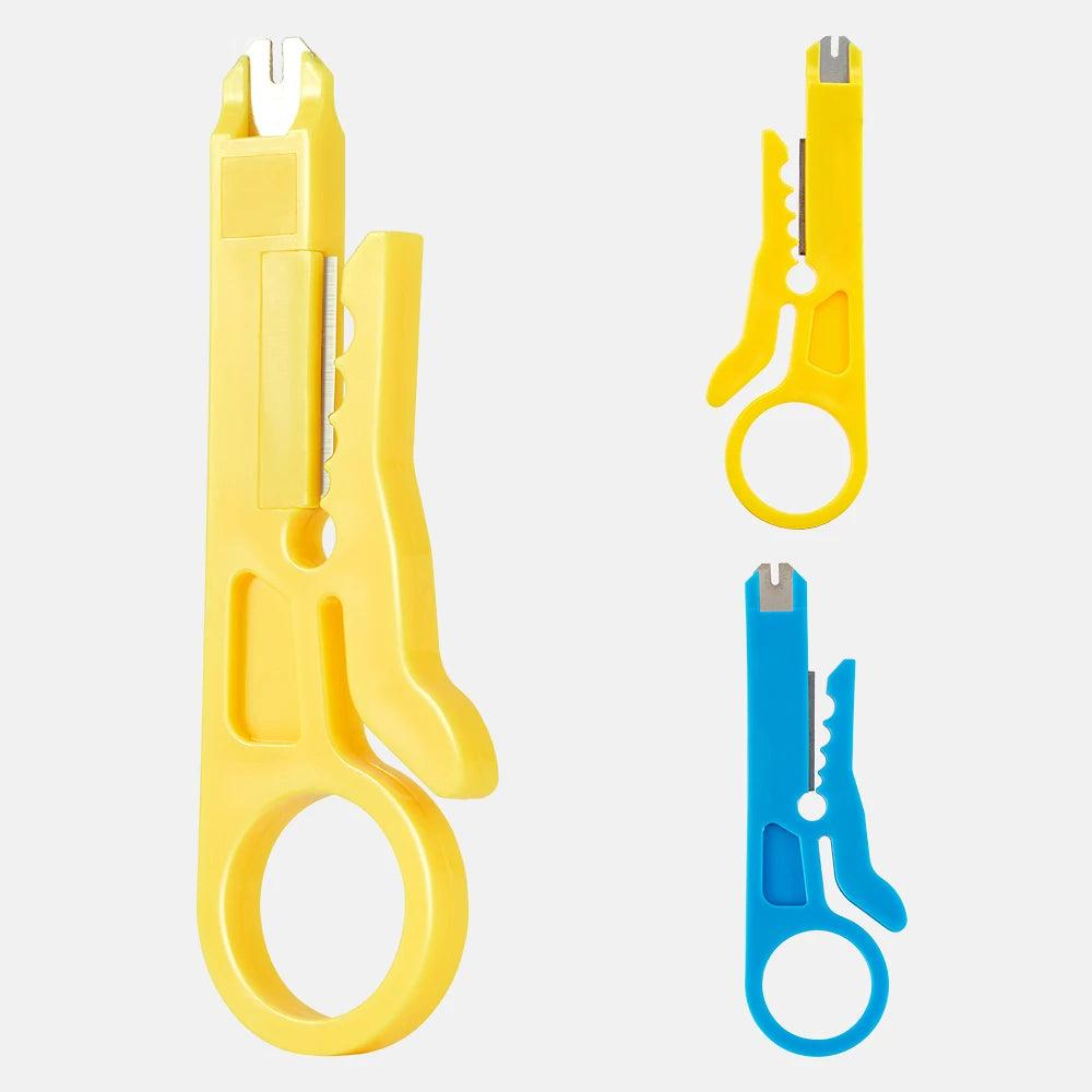 Multi-Function Cable Stripping & Crimping Tool – Compact & Versatile! - Alyando