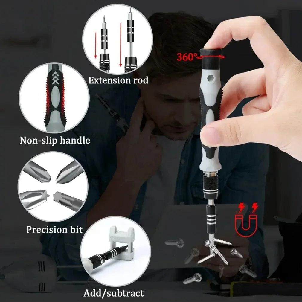 115-in-1 Precision Electronics Screwdriver Set – Professional Repair Kit! - Alyando