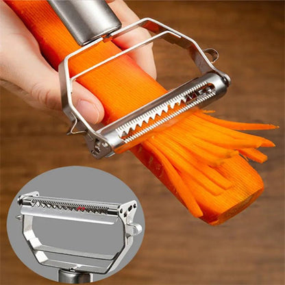 Multifunctional Kitchen Peeler – Slice and Shred with Ease! - Alyando