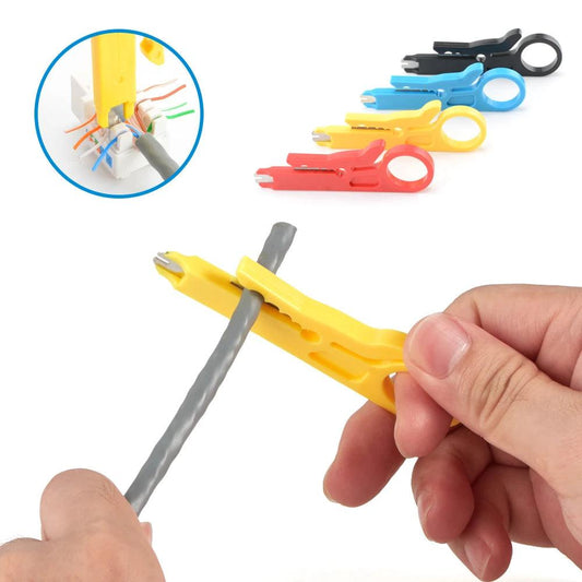 Multi-Function Cable Stripping & Crimping Tool – Compact & Versatile! - Alyando