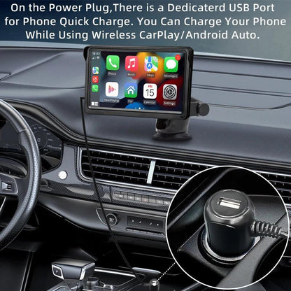 7 inch Portable CarPlay Android Radio - Alyando