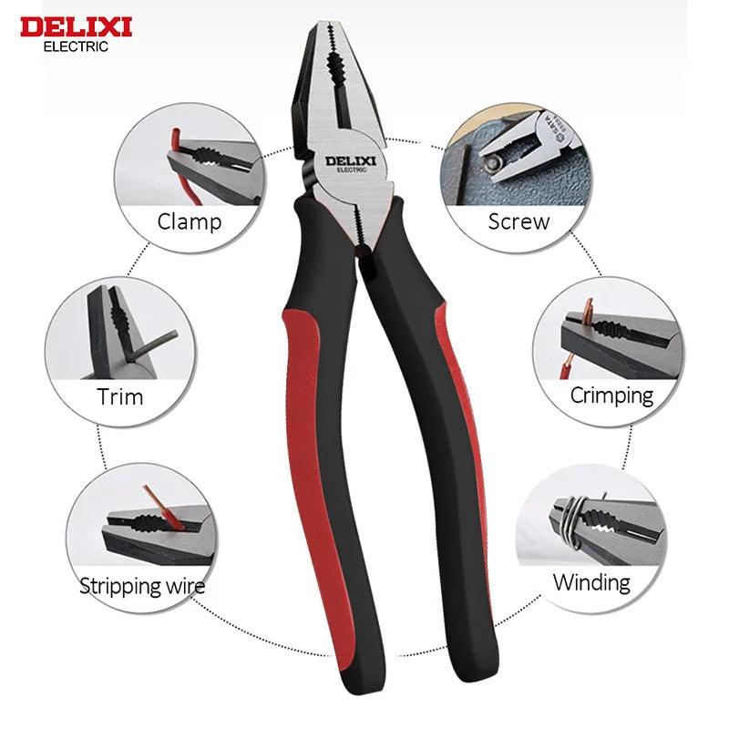 DELIXI Electric Wire Pliers – Precision Cutting & Clamping! - Alyando