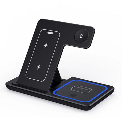 30W 3-in-1 Foldable Wireless Charging Station: The Ultimate Charging Solution for Your Devices