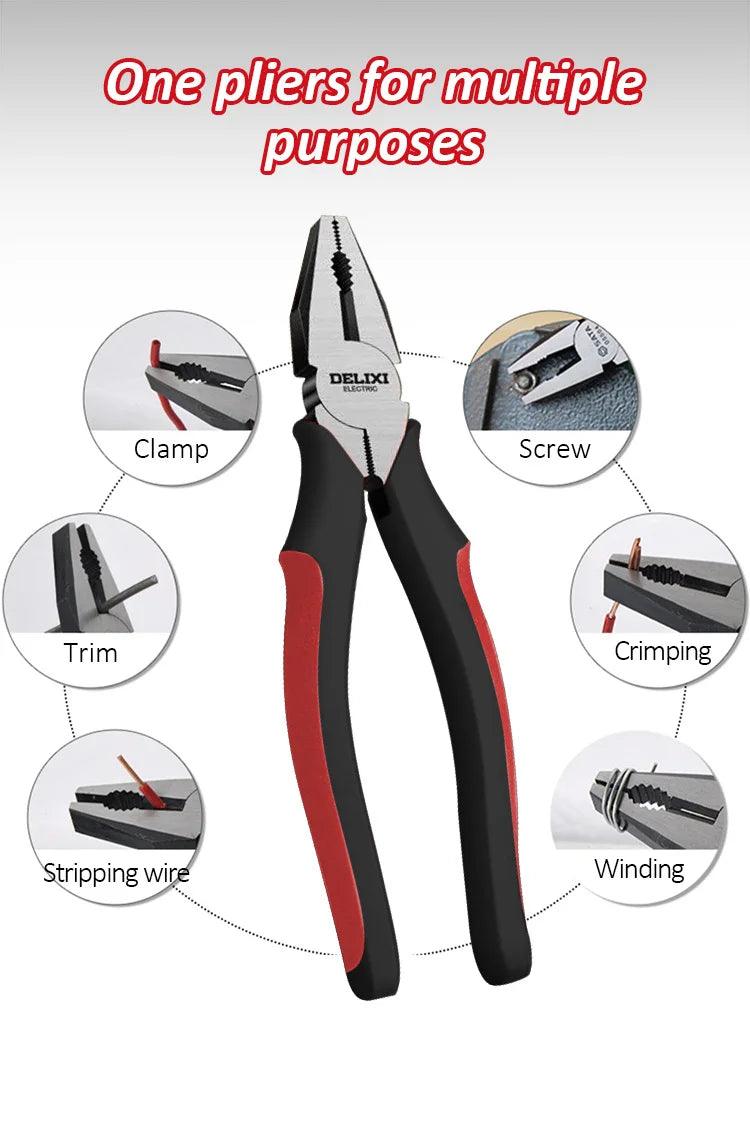 DELIXI Electric Wire Pliers – Precision Cutting & Clamping! - Alyando