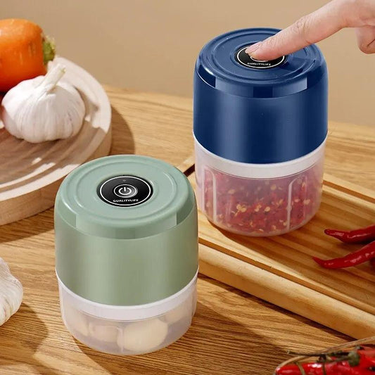 Electric Mini Food Chopper – Chop, Grind, and Crush with Ease! - Alyando