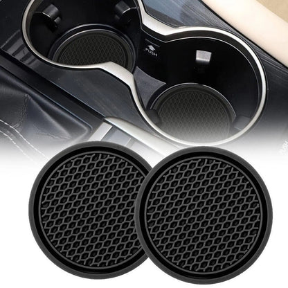 2pcs Non-slip Car Water Cup Pads