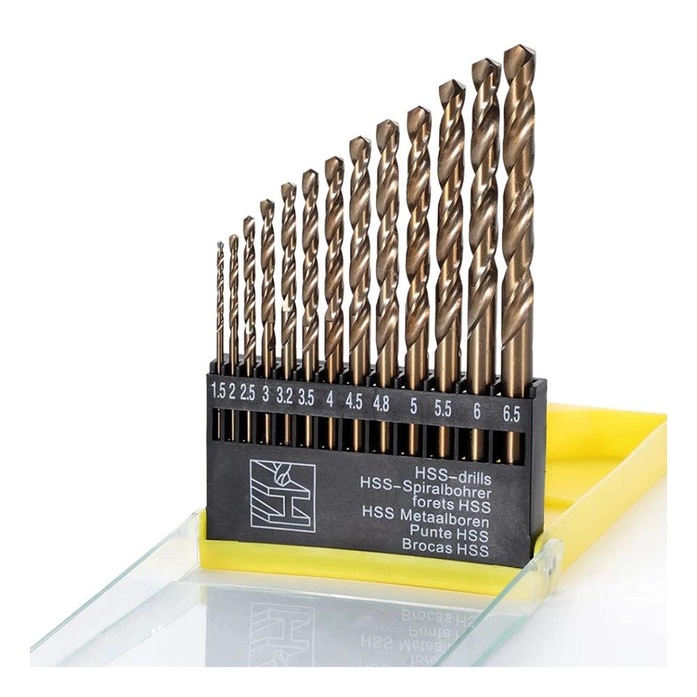 13PCS Metric Drill Bits Set – Precision Drilling for Tough Materials! - Alyando