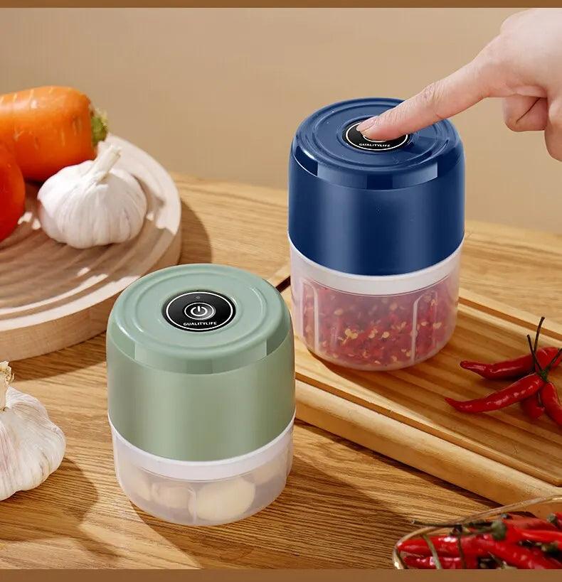 Electric Mini Food Chopper – Chop, Grind, and Crush with Ease! - Alyando