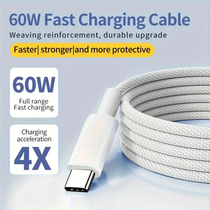 USB-C to Type-C PD 60W Charging Cable