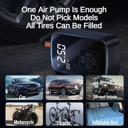 EAFC 150PSI Car Air Compressor – Fast Tire Inflation Anywhere! - Alyando