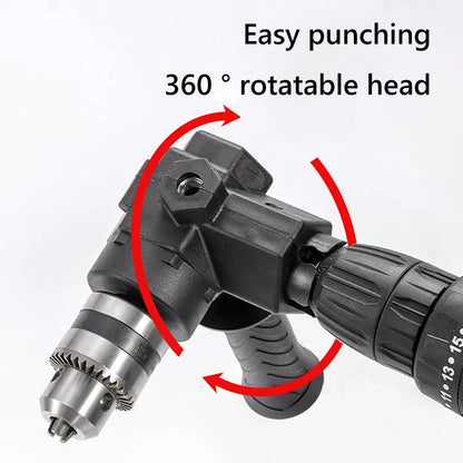 90° Right Angle Drill Adapter | Cordless Extension for Tight Spaces