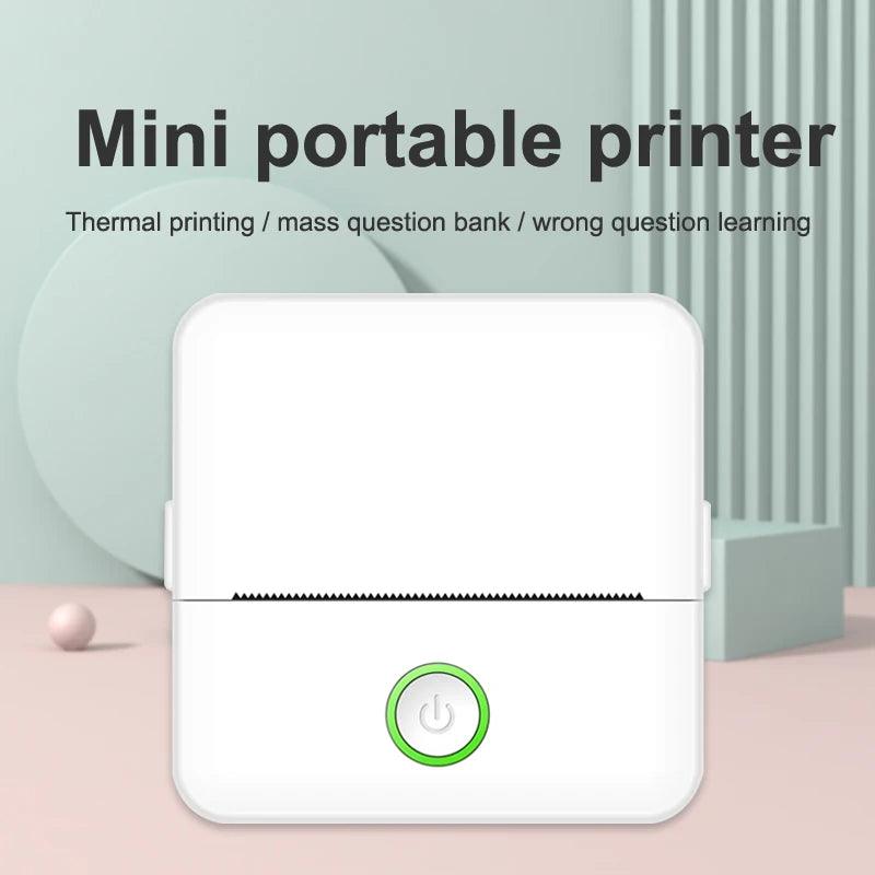 X6 Mini HD Portable Label Printer – Inkless & Bluetooth Enabled! - Alyando