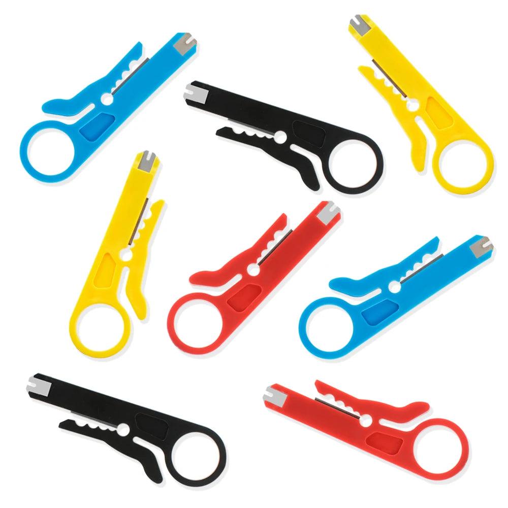 Multi-Function Cable Stripping & Crimping Tool – Compact & Versatile! - Alyando