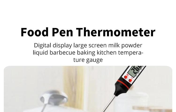 Digital Kitchen Thermometer – Accurate Temperature for Perfect Cooking! - Alyando