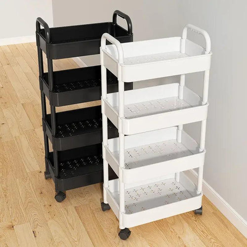 Multi-Layer Trolley Storage Rack – Organize Your Space with Ease! - Alyando