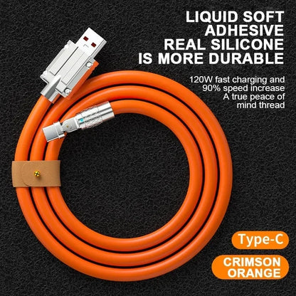 120W 7A Fast Charging USB Type-C Cable