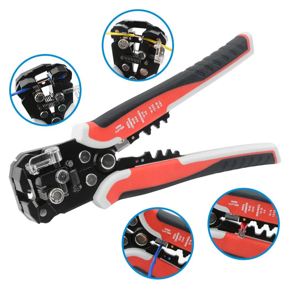 Professional Electrician Wire Tool – Cut, Strip, and Crimp with Precision! - Alyando